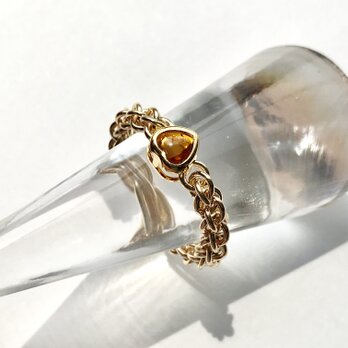 『 Love & happiness ( heart ) 』Ring by K14GFの画像