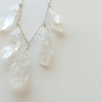 *SV925 icicle crystal necklaceの画像