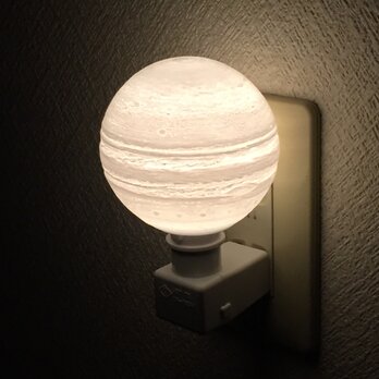 木星のコンセントライトの画像