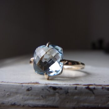 K10ブルートパーズのリング