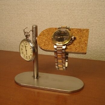 敬老の日ギフトに　腕時計＆懐中時計スタンドの画像