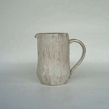 粉引銀彩ピッチャー