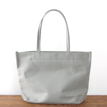 《Canvas》Simple tote Bag グレーの画像