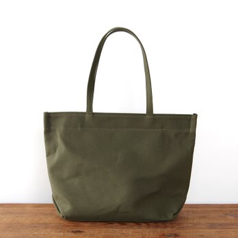《Canvas》Simple tote Bag カーキの画像