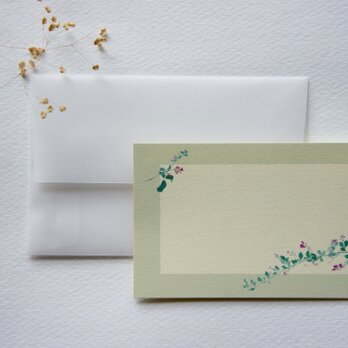 メッセージカード【萩】の画像