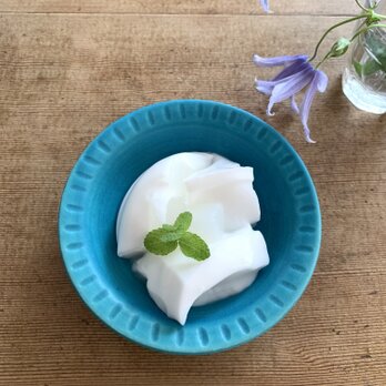 ちいさい深皿　ターコイズブルーの画像