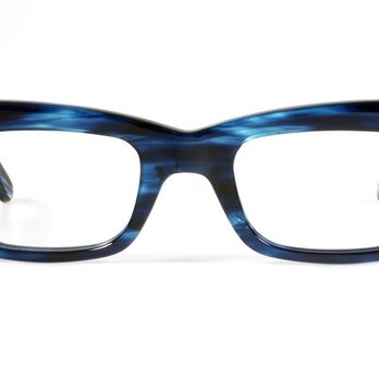 手作りセルロイド眼鏡038-AQAQの画像