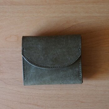 palm（moss grey） - コンパクトウォレット（モスグレー）　　　　　　　　　ミニ財布　コンパクト財布の画像