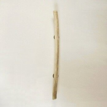 【温泉流木】なめらか直線の白っぽい手すり・ドアハンドル 流木インテリアの画像
