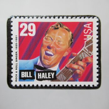 アメリカ　切手ブローチ5469