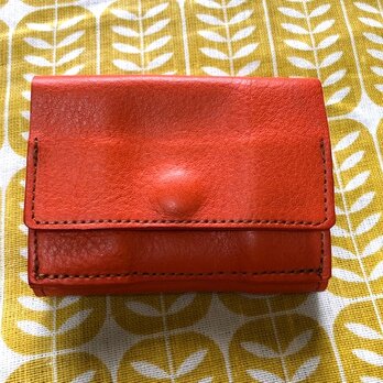三つ折り財布・アリゾナ・オレンジの画像