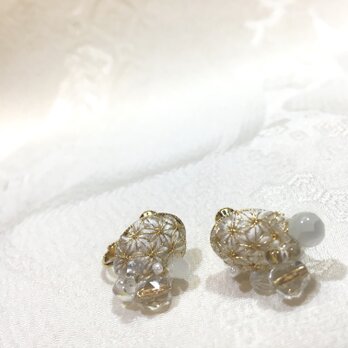 HARE earrings usuzumi-iroの画像