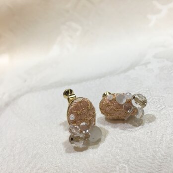 HARE earrings yamatokaki-iroの画像