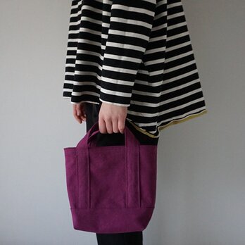 TOTE BAG (S) / purpleの画像