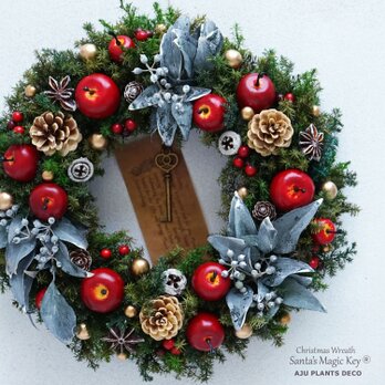 クリスマスリース(0619)～Santa's Magic Key(R)～　30cmの画像