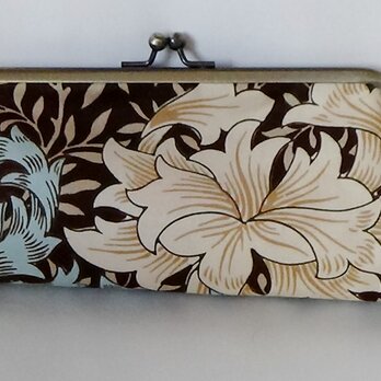 ウイリアムモリス　クリサンティマム　がま口ペンケース