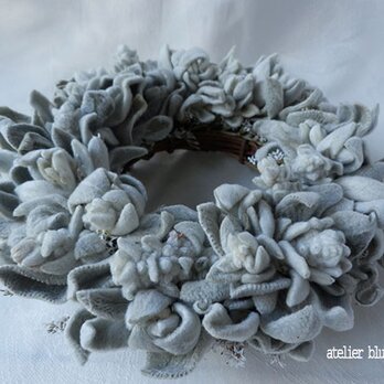 atelier blugra八ヶ岳〜（定形外郵便発送）ラムズイヤーのWreath