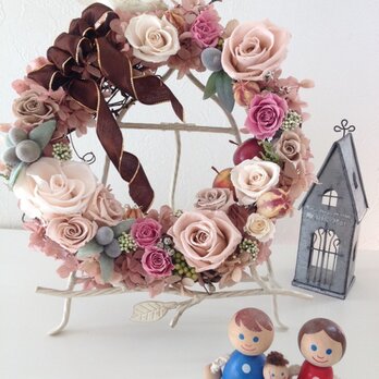 pre-flower wreath20-1♡　(sample) の画像