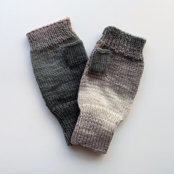 ハンドウォーマーグラデーション  アッシュブラウン