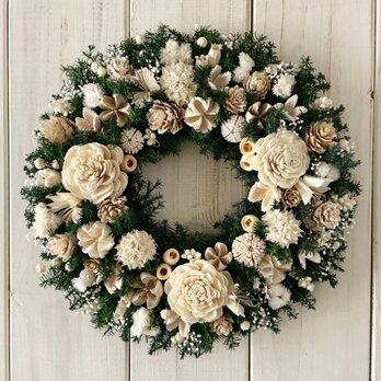 クリスマスリースC(22cm)