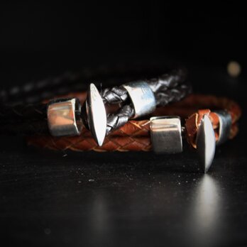 Leather bracelet LB-2の画像