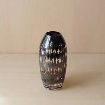 pattern vase　花挿し　市松模様の画像