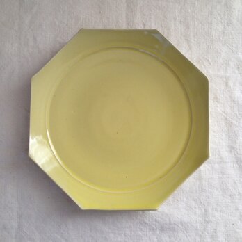 八角リムプレート(イエロー)
