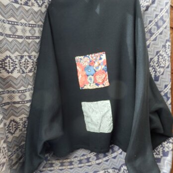 暖かマーガレット（袖付き　黒）の画像