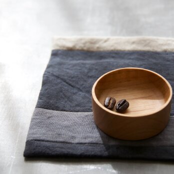 豆まめ皿　丸　【山桜】