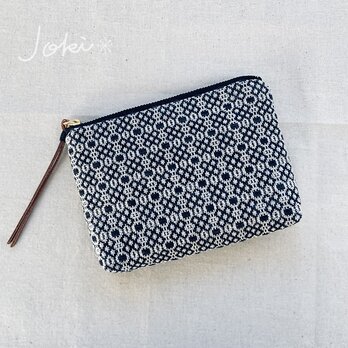 pouch[手織りミニポーチ]ブラック