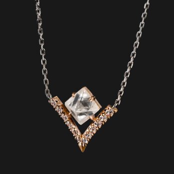 Bazin ダイヤモンド原石ネックレスの画像