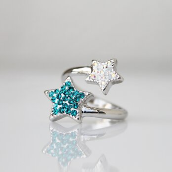 【受注制作】再販×⑪  wish upon a star ring （silver）の画像