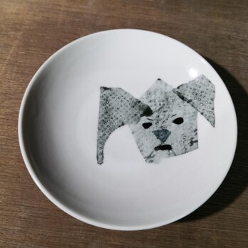 4寸皿(犬)の画像