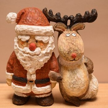 サンタとなかい（売れました）