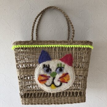 koruri × colore ネコのカゴバッグの画像