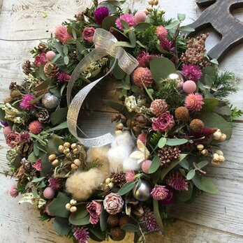 Christmas wreath！AtelierKouanの画像