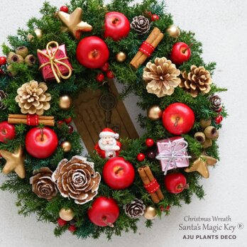 クリスマスリース(2219)～Santa's Magic Key(R)～　23cmの画像