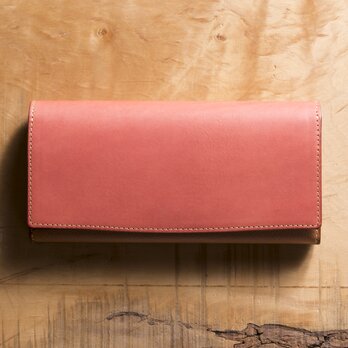 Basic Long Wallet ＃コーラルの画像