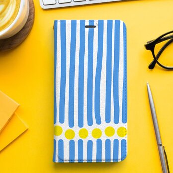 手帳型スマホケース《ベルト無し》　cara_n106