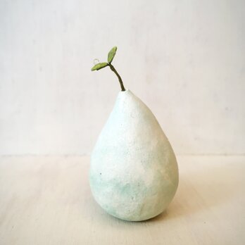 3418.bud 粘土の鉢植え