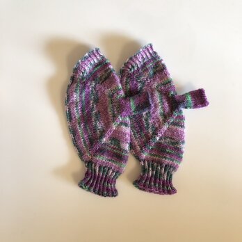 №251 手編みミトン送料込
