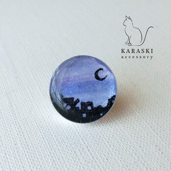 ピンバッチ046/夜の街