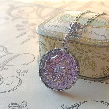 ヴィンテージ　Lilac･Silver-flower (4) ネックレスの画像