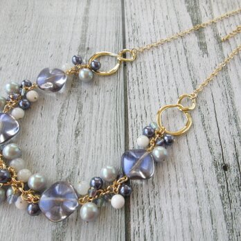 Necklace　チェコ　パール（N1204)