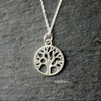 【arble】sv925 tree of life necklaceの画像