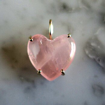 ローズクォーツ キャッツアイ 猫目石 ペンダント ハート型 ピンク シルバー かわいい 天然石ジュエリー