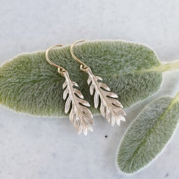 Daisy leaf earrings [EP066K10]の画像