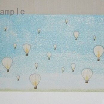 葉書〈気球－1〉の画像