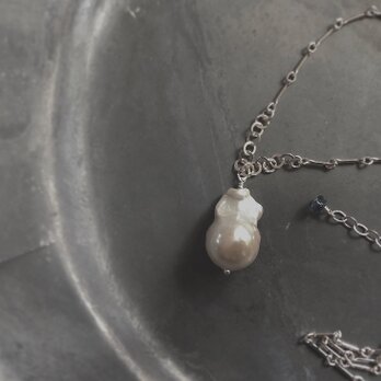 baroque pearl＊long necklaceの画像