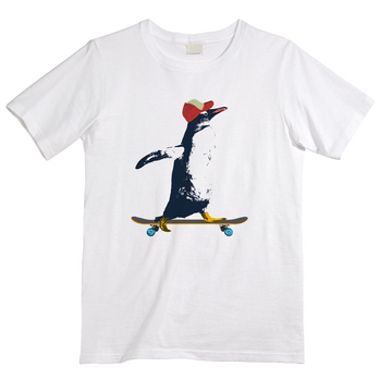 [Tシャツ] Penguin ridingの画像